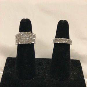 2 piece ring set.